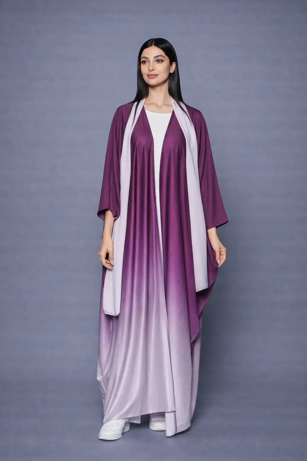 Rose Aura Abaya - Colored Abaya by Puella Designs