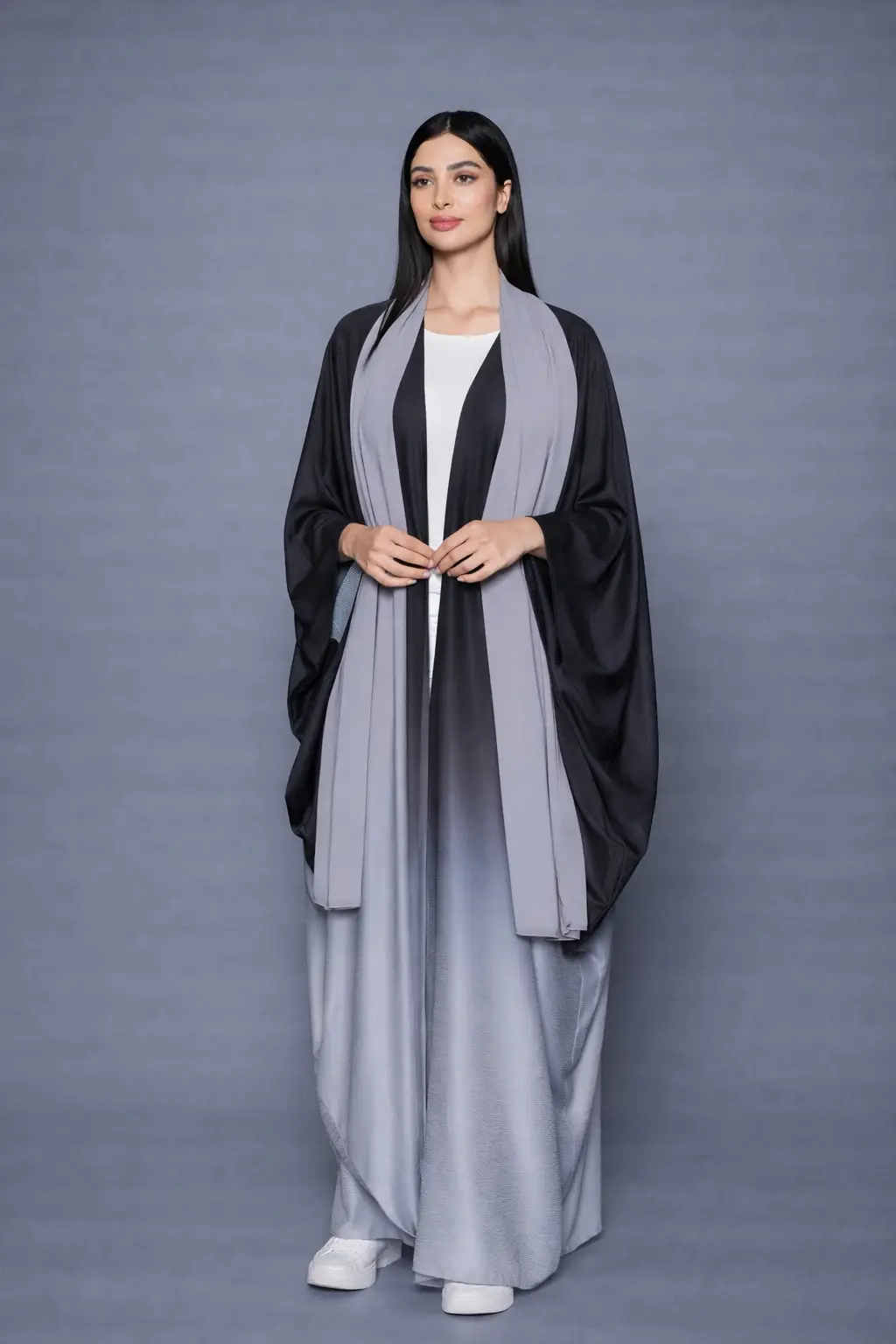 Midnight Aura Abaya - Black Abaya by Puella Designs