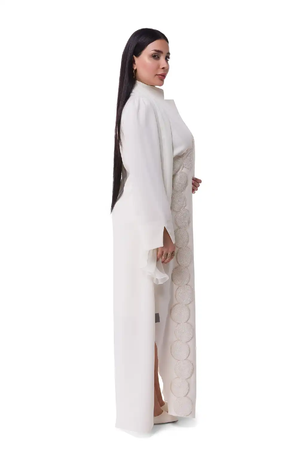 Moon Light Mirage Abaya - Colored Abaya by Puella Designs - view 2
