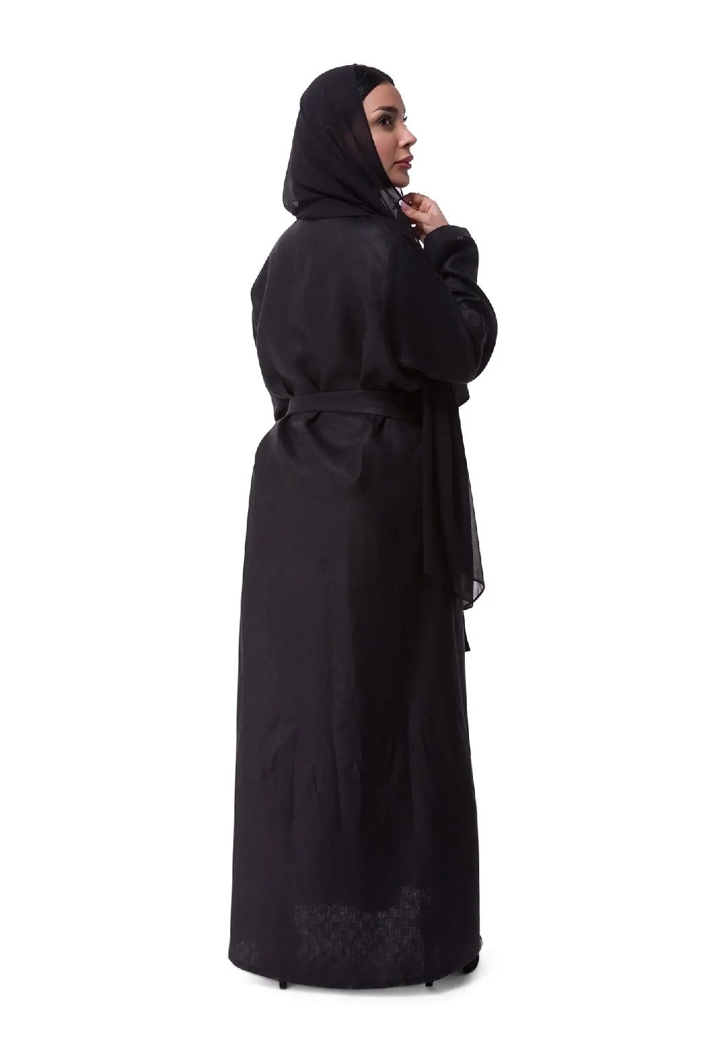 Midnight Muse Abaya - Black Abaya by Puella Designs - view 2
