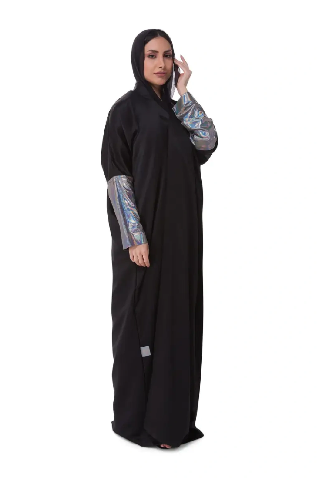 Modern Black Abaya - Black Abaya by Puella Designs - view 2