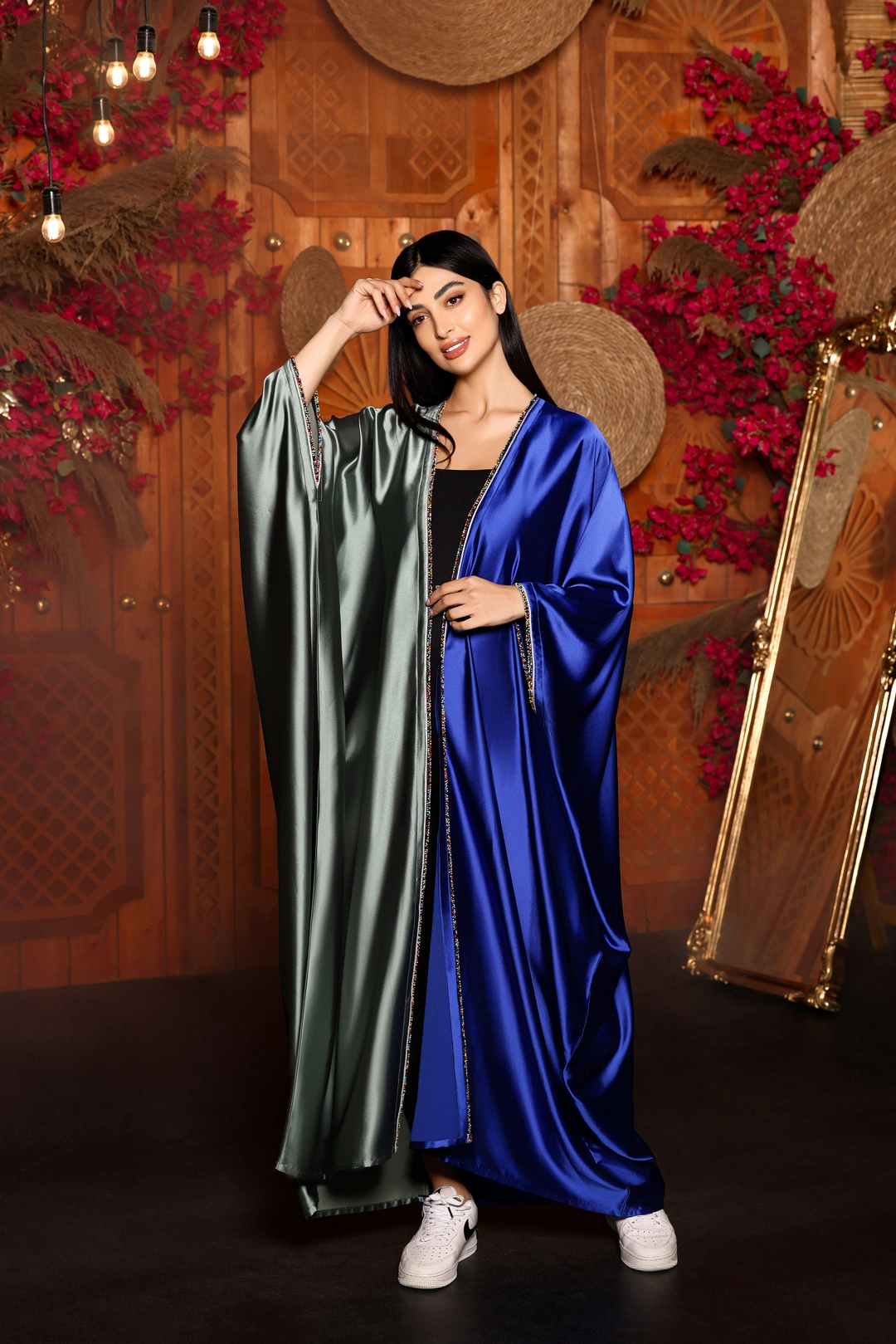 Breeze Casual Abaya - Colored Abaya by Puella Designs - view 2