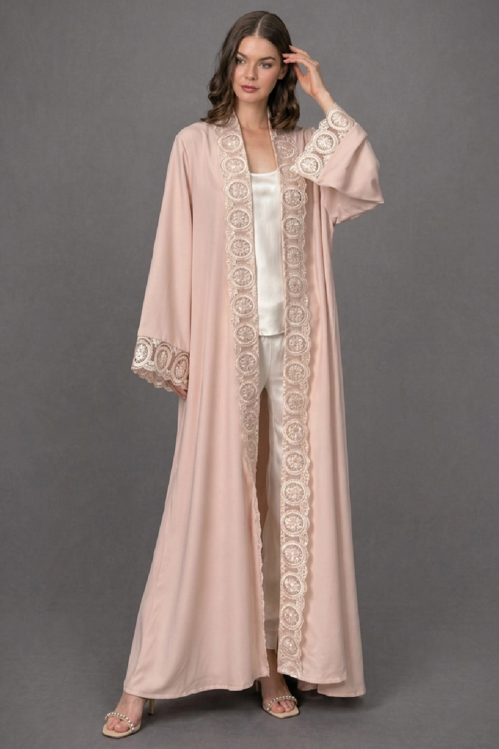 Dusk Elegance Abaya - Colored Abaya by Puella Designs