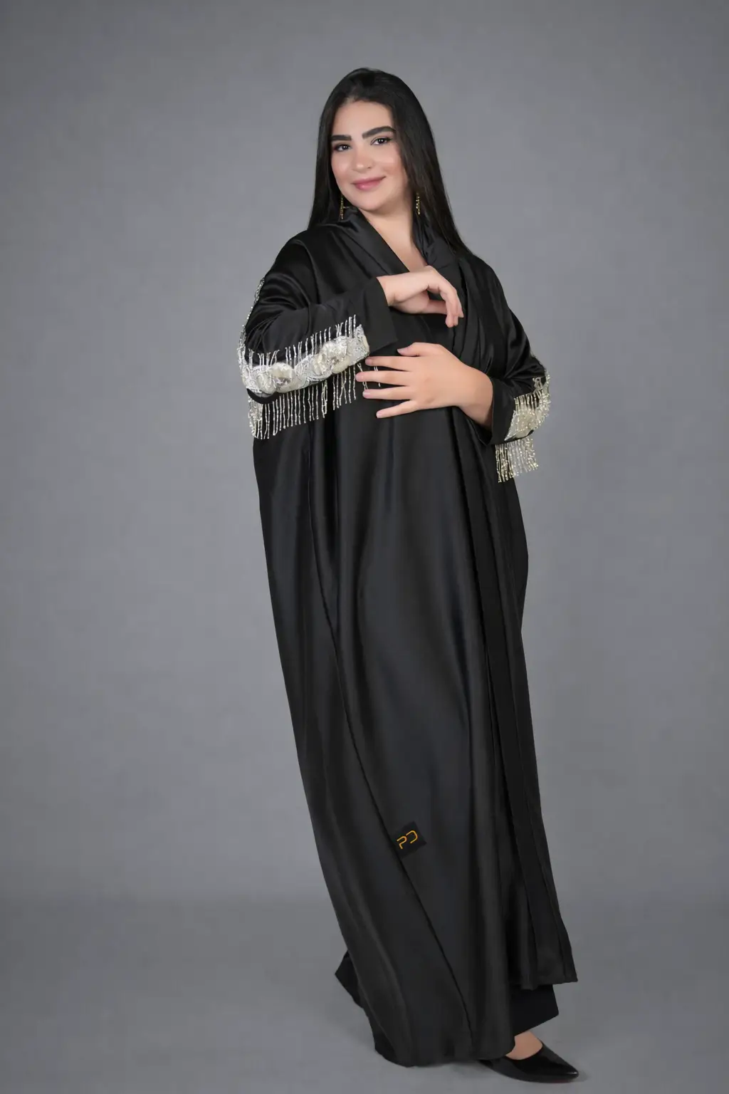 Graceful Statement Of Elegance - Black Abaya by Puella Designs