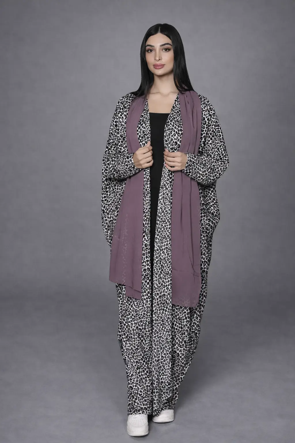 Modest Cut Abaya - Colored Abaya by Puella Designs
